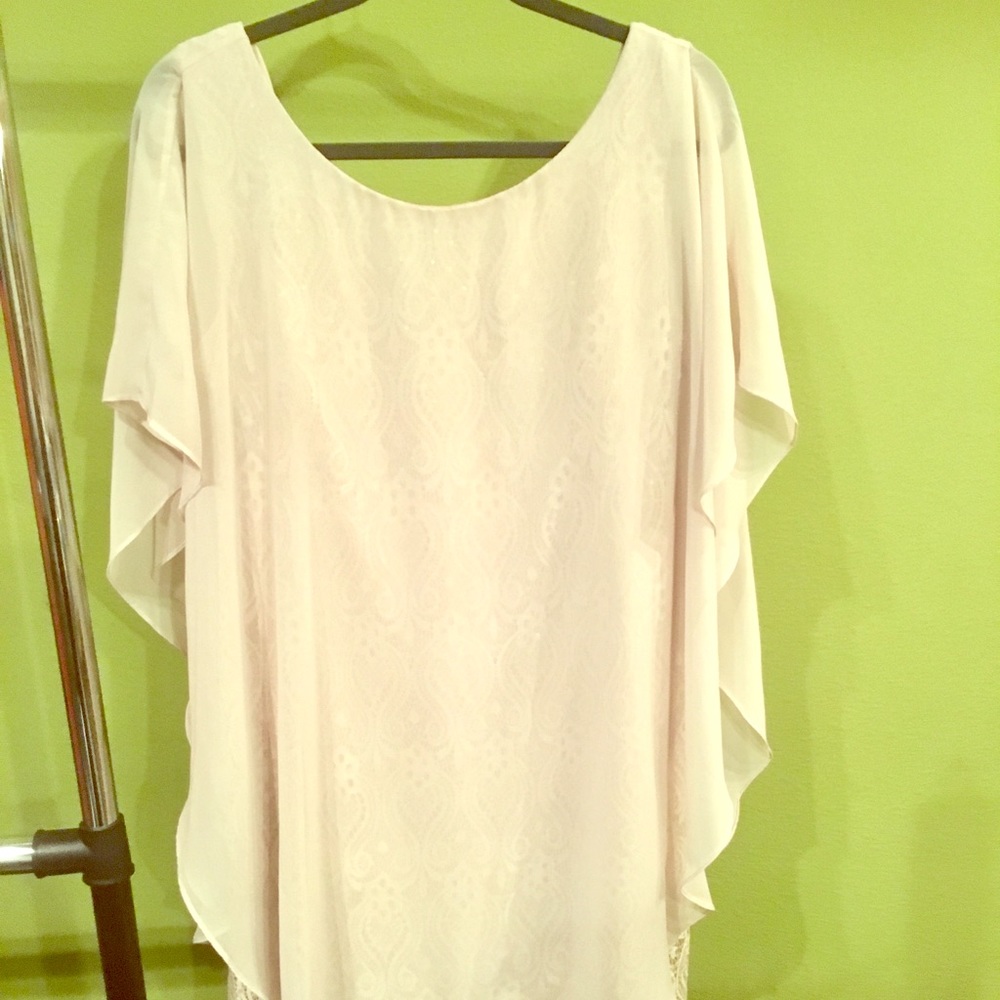 Cream Cocktail Dress